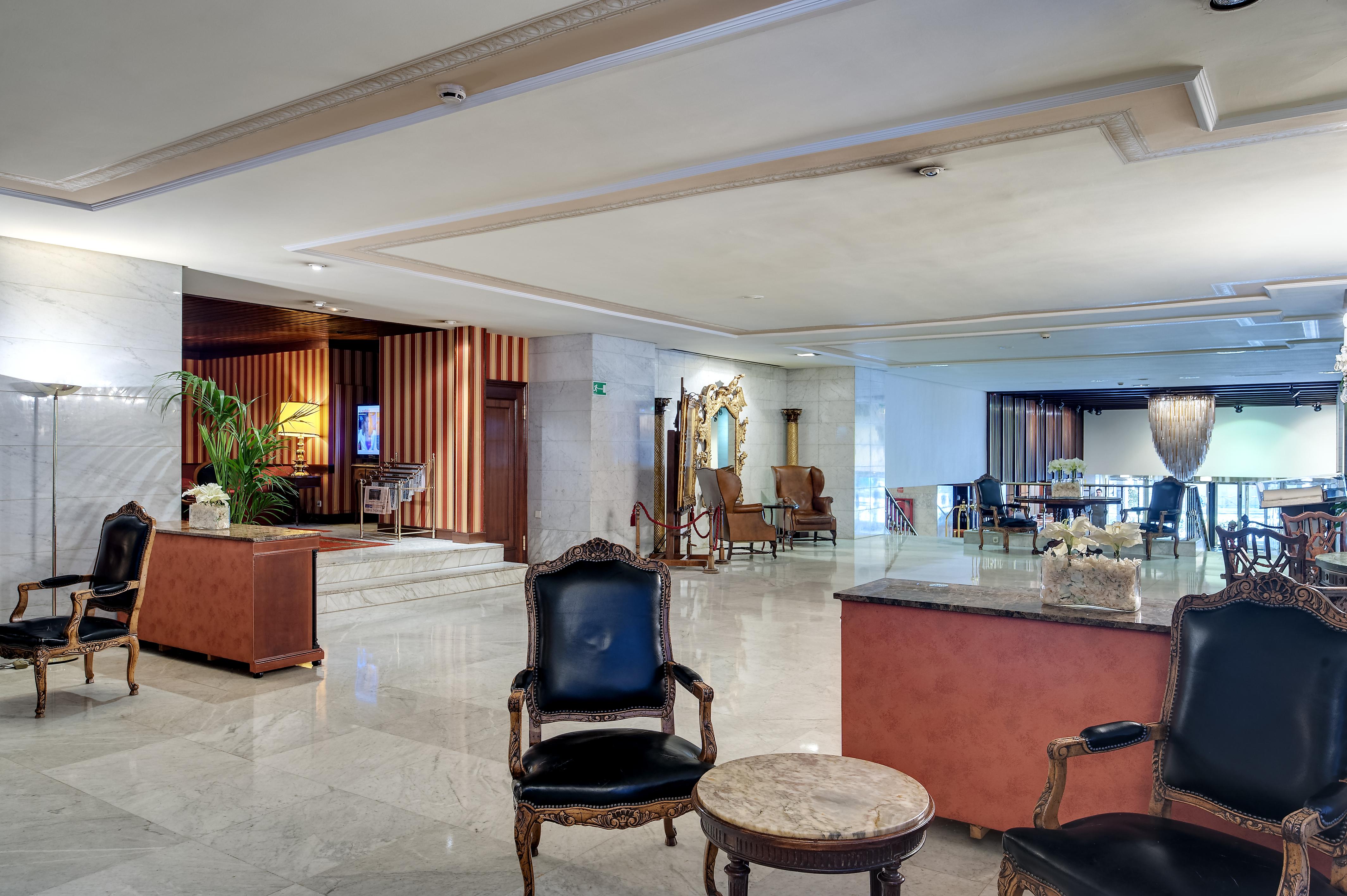 Hotel Miguel Angel Madri Exterior foto Lobby